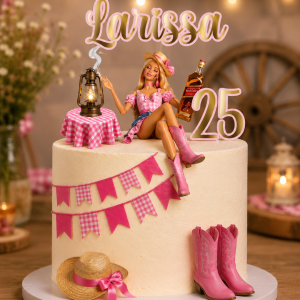 Topo Barbie Bagaceira Cachaceira + Arte para Tag e Painel