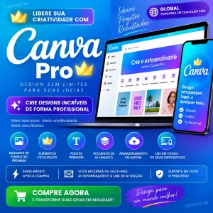 Canva Educação 12 Meses - Conta Canva