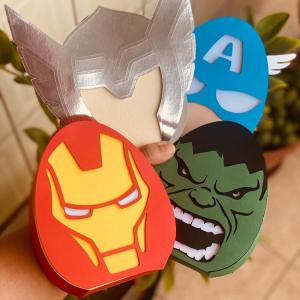 Arquivo de corte - ovos super herois