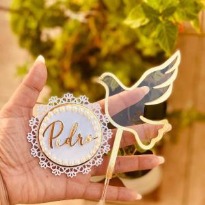 Arquivo de corte - batizado pomba GRATIS