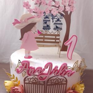 Arquivo de Corte- Jardim Menina 3D