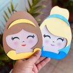 Arquivo de corte - ovos princesas