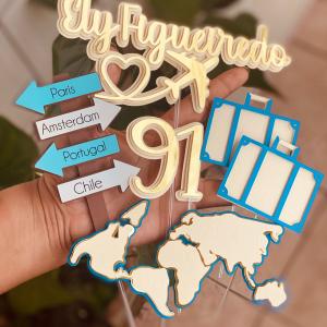 Arquivo de corte - Topo viagem