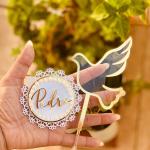 Arquivo de corte - batizado pomba GRATIS