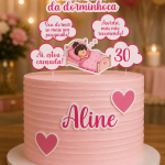 Topo de Bolo Dorminhoca