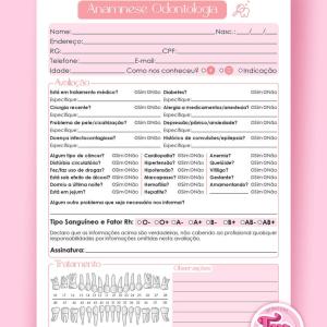 Papel Digital - Anamnese Odontologia