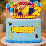 Topo de Bolo D' Billions